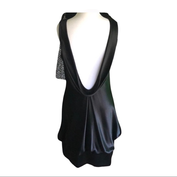 Beautiful Backless Luxe Cache little black dress 6 - Picture 2 of 3